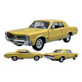 Miniatura Carro Pontiac Gto 1965 Escala 1:36 Welly