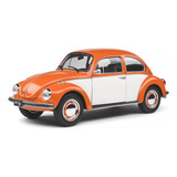 Miniatura Carro Volkswagen Fusca Fafa 1974 1:18 Solido