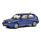 Miniatura Carro Volkswagen Golf Rallye 1989 1:43 Solido Azul