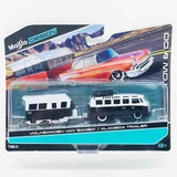 Miniatura Carro Vw Van Kombi C/