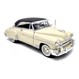 Miniatura Chevrolet Bel Air 1950 Metal Escala 1:24 Motormax