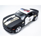 Miniatura Chevrolet Camaro Policia Escala 1/38