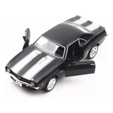 Miniatura Chevrolet Camaro Ss 1969 Metal Escala 1:36