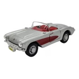 Miniatura Chevrolet Corvette 1957 Abre Portas Maisto 1:39