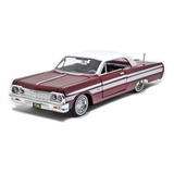 Miniatura Chevrolet Impala 1964 Low Rider 1/24 Motormax