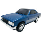 Miniatura Chevrolet Opala Ss Coleção Carrinho Azul 2 24 Cm