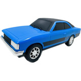 Miniatura Chevrolet Opala Ss Coleção Carrinho Azul 24 Cm