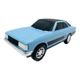 Miniatura Chevrolet Opala Ss Coleção Carrinho Azul 3 24 Cm