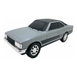 Miniatura Chevrolet Opala Ss Coleção Carrinho Cinza 24 Cm