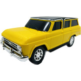 Miniatura Chevrolet Veraneio Coleção Amarelo 25 Cm