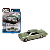Miniatura Chevy Chevelle Ss 396 1967 1:64 Auto World Verde