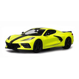 Miniatura Chevy Corvette Stingray Coupe Z51 2020 Maisto 1/24