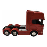 Miniatura Colecao Cavalo Scania V8 R730 Escala 1/64 Welly