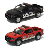 Miniatura Coleção Ford Raptor Policia 2013 - Escala 1/46