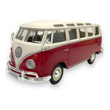 Miniatura Coleção Volkswagen Kombi Van Samba 1/25 Maisto