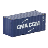 Miniatura Container Cma Cgm 20 Pés 1:50 Wsi = Arpra.