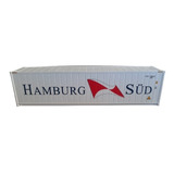 Miniatura Container Refrigerado Hamburg Sud 40 Pés 1/87 Ho