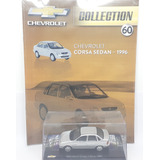 Miniatura Corsa 1 Sedan 2002 Chevrolet Collection + Revista
