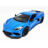 Miniatura Corvette , 2021 , Escala 1:36 , Kinsmart (novo)