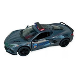 Miniatura Corvette, Polícia, 2021- Escala 1/36 (novo)