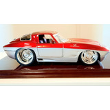 Miniatura Corvette Stingray 1963 Hot 1:18 Jada Toys