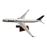Miniatura De Avião A - 350 Azul