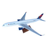 Miniatura De Avião A - 350 Delta 46 Cm