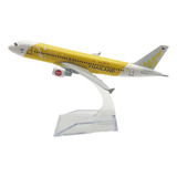 Miniatura De Avião Airbus A320 Thailand Airlines Metal 20cm