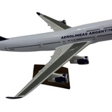 Miniatura De Avião B-747 Aerolineas Argentinas