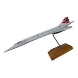 Miniatura De Avião Concorde British Airways--- 40 Cm