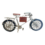 Miniatura De Bicicleta Vintage Retrô Em Metal-decoração