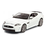 Miniatura De Carro Jaguar Xkr-s Branco 1:24 Bburago