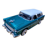 Miniatura De Chevrolet Belair Nomad Wagon 1955 - Escala 1/24