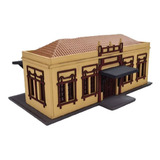 Miniatura De Estação Ferroviária Mod.01 1:87 Ho Dio Studios