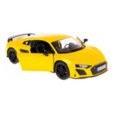 Miniatura De Ferro Audi R8 Coupé 2020 12cm 1:36