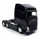 Miniatura De Ferro Caminhão Volvo Fh500 Trucado Ls 1/64