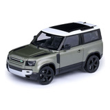 Miniatura De Ferro Land Rover Defender 2020 17cm 1/24 Welly