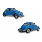 Miniatura De Fusca Cor Azul, Escala 1/18