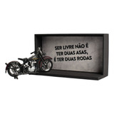 Miniatura De Moto Com Expositor