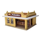 Miniatura De Prédio Comercial Padaria 1:87 Ho Dio Studios
