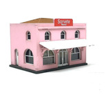 Miniatura De Prédio Comercial Sorveteria 1:87 Ho Dio Studios