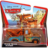Miniatura Disney Cars Race Team Mater Carros Mattel Lacrado