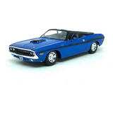 Miniatura Dodge Challenger R/t Conversível 1970 1:24 Maisto