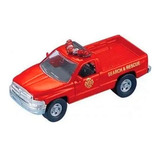 Miniatura Dodge Ram Bombeiros Maisto Free Wheels