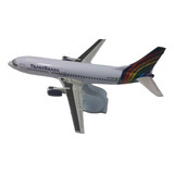 Miniatura Em Resina Boeing 737 - 500 Transbrasil 33 Cm