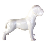 Miniatura Estatueta Bibelô De Porcelana Cachorro
