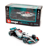 Miniatura F1 2022 Mercedes Amg W13 Russel 1/43 Burago