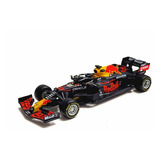 Miniatura F1 Max Verstappen Red Bull Racing Rb16b 2021 1:43 Cor Preto