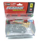 Miniatura Ferrari 250 Gto Race & Play 1/43 - Burago Diorama