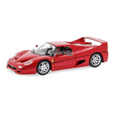 Miniatura Ferrari F50 Vermelho Bburago 1/24